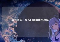 勇气试炼，从入门到精通全攻略
