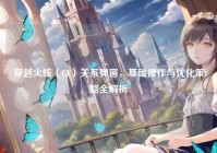 穿越火线(CF)关系弹窗,基础操作与优化策略全解析
