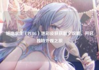 绝地求生（PUBG）迷彩皮肤获取全攻略，开启独特外观之旅