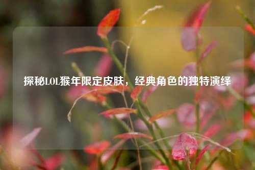 探秘LOL猴年限定皮肤，经典角色的独特演绎