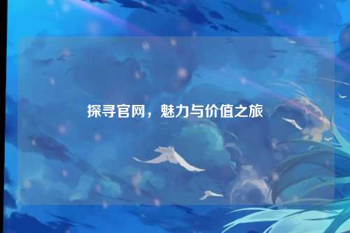 探寻官网，魅力与价值之旅