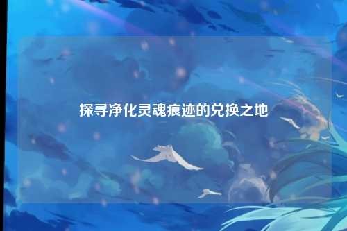 探寻净化灵魂痕迹的兑换之地