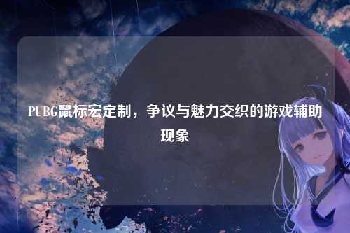 PUBG鼠标宏定制,争议与魅力交织的游戏辅助现象