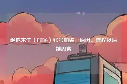 绝地求生（PUBG）账号销毁，原因、流程及后续思索