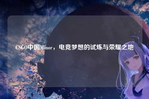 CSGO中国Minor，电竞梦想的试炼与荣耀之地